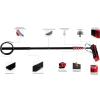 ZIXIAOS Solar Panel Cleaning Kit, Window Cleaning Poles Water Fed Brush, Water Fed Telescopic Brush, for Cleaning Photovoltaic and Solar Panels,3.6m/12ft view 4
