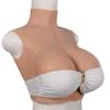 Silicone Breast Form Realistic Breast Plates Artificial Breast Cotton Filled Z Cup, Costume Breasts Cosplay Boobs Breast Fake Breasts, Silicone Breast Forms Breast Plate Realistic, Asian Yellow view 1