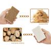 Soulnioi Wood Pulp Sponge Wipe,Dish Sponge,Cleaning Sponge,Sponge Multipack,Dish Sponges for Washing Up,Compressed Dishwashing Sponge,for Kitchen Cleaning (2PCS) view 3