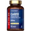 CoQ10 Supplement 200mg | 120 Vegan Tablets | High Strength Naturally Fermented Ubiquinone Coenzyme Q10 | by Horbaach view 1