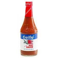Crystal Hot Sauce 355ml | Iconic Louisiana Taste | Medium Heat | Gourmet Condiment | Made with Aged Red Cayenne Peppers | Versatile Flavor