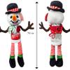 Kids Sweets Gift for Christmas - Cute Snowman Candy Jar Doll Backpack Treat Bag. Christmas Chocolate, Cookie Jar for Stocking Fillers, Secret Santa Gifts, Christmas Gifts for Kids view 3