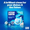 OceanSaver Eco-Friendly Dishwasher Tablets - Pack of 100 | Non-Toxic & Plastic-Free Dish Washing Tablets for Sustainable Cleaning | All in One Plant-Based Dishwasher Salt & Rinse Aid for Tough Stains view 2