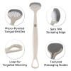 Adorila 6 Pack Tongue Brush and Scraper, Tongue Cleaner for Adults, Tongue Scraper Cleaner for Oral Hygiene and Fresh Breath view 4