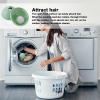 Laundry Dryer Balls, Anti Tangled Laundry Balls, Detergent Alternative Cleaning Balls, Dryer Washing Balls with Nylon Hook, Wear Resistant Bell Shape Washer Balls for Homes Hotel Use view 2