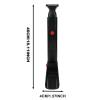Back Hair Removal and Body Shaver,Electric Body Trimmer Groomer | USB Rechargeable Portable Full Body Leg Hair Removal Trimmer Tool for Men Women Adults Klufo view 4