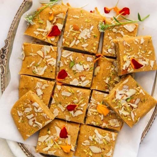 Festival Special Premium (Besan Barfi) Delicious Indian Traditional Sweets To Sweeten Up Your Celebration Best Gift For All Occasions Marriage,Diwali,Holi,Raksha Bandhan Sold By Kidzbuzz (2kg)
