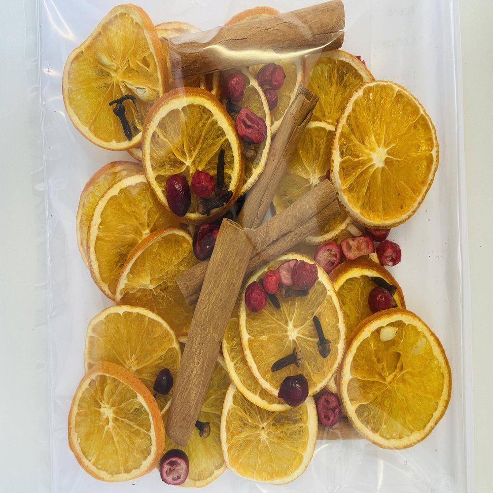 NIM'S Nims Mulled Wine Spice  Bulk Pack Party Size With Orange(20), Cinnamon(10g), Cranberry(10g), Cloves(10g)