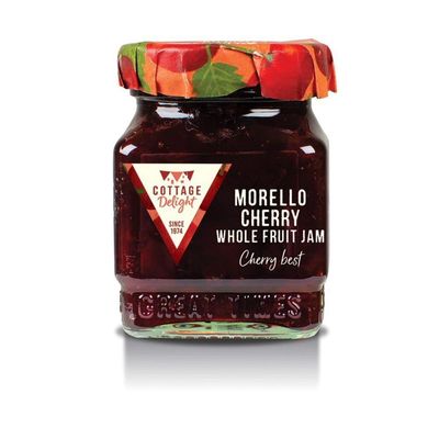 Cottage Delight Morello Cherry Whole Fruit Jam