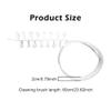 2Pcs Washing Machine Cleaning Brush, Durable Nylon Rolling Washing Machine Cleaning Brush for Household Use(White) view 2