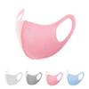 5 set of 3-Layer Sponge Mask Anti-dust Anti-saliva Mouth-mask Reusable Unisex Mouth Shield Pink view 3