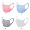 5 set of 3-Layer Sponge Mask Anti-dust Anti-saliva Mouth-mask Reusable Unisex Mouth Shield Pink view 4