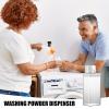 700/1100/1500/1900ml Airtight Laundry Detergent Dispenser With Measuring Cup - Washing Powder Dispenser | Clear Laundry Liquid And Powder Detergent Dispenser | Washing Powder Container Storage Bucket view 2