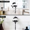 KIDSLOVE Creative Wall Mounted Cartoon with Suction Cup Shaver Holder, Pack of 2 Beard-Shaped Razor Holder, Razor Holder Hook, Vacuum Suction Cup Razor Stand (2 Pieces, 1) view 4