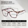 Dolarosey Reading Glasses Oversized 3 Pack Thick Large Frame Clear Vision Readers (4.0) view 3