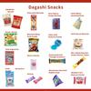 Japanese Snacks & Candy 50 Piece Dagashi Set Gift (Box) Japan snackbox, Variety Assortment, chips variety pack, Gift Snack Box, Holiday Gifts, Matcha, kitkat, jagariko, birthday gift view 4