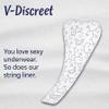 Bodyform Dailies String Thong Panty Liners for Women. Multipack 3 Month Supply Slim for Thongs and Discrete Comfort fit Great Value. view 3