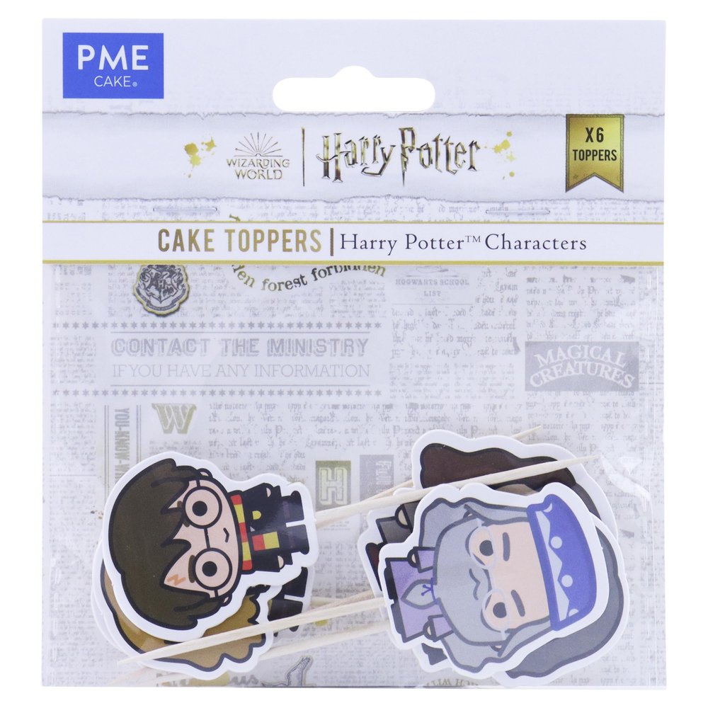 PME Harry Potter Cake Toppers, Pack of 6, The Good Characters