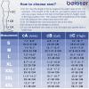 Beister Medical Closed Toe Thigh High Compression Stockings with Silicone Band for Women & Men, Firm 20-30 mmHg Graduated Support for Varicose Veins, Edema, Flight 1 Pair view 2