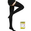 Beister Medical Closed Toe Thigh High Compression Stockings with Silicone Band for Women & Men, Firm 20-30 mmHg Graduated Support for Varicose Veins, Edema, Flight 1 Pair view 1