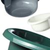 KADAX Round Bowl 15L, Plastic Washing Up Bowl for Kitchen and Bathroom, Large Basin for Washing Dishes, Soaking Laundry and House Cleaning (Dark Grey) view 4