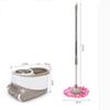 360 Spin Mop, for Floor Cleaning Mops, and Bucket System with Wheels, with Drainage Hole view 2