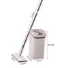 2020 latest Mop Set Hands Free Wash Cleaning Tools Floor Cleaner Microfiber Mops With Bucket Kitchen Clean Flat Squeeze Mop (D) view 2