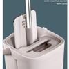 2020 latest Mop Set Hands Free Wash Cleaning Tools Floor Cleaner Microfiber Mops With Bucket Kitchen Clean Flat Squeeze Mop (D) view 4