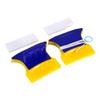 Magnetic Window Cleaner Tool, Double-Sided Glass Squeegee with 2 Replacement Cottons, Home Cleaning Solution for Various Surfaces view 1