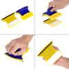 Magnetic Window Cleaner Tool, Double-Sided Glass Squeegee with 2 Replacement Cottons, Home Cleaning Solution for Various Surfaces view 3
