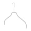 MAWA Set of 50 Space-Saving Non-Slip Hangers for Shirts and Blouses with 360 Rotating Hook Non-Slip Coating 45cm White view 3