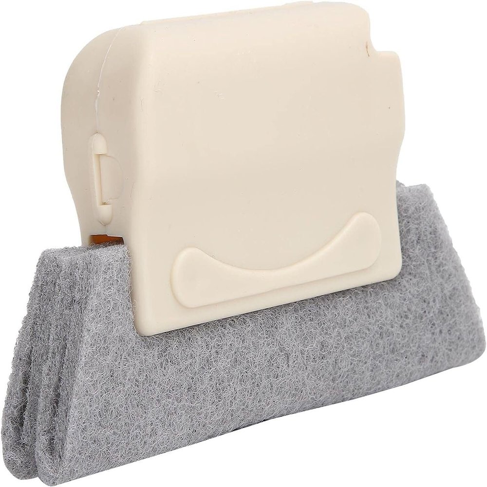 Groove Cleaning Windows Door Gap Cleaning Pads with Soft Ergonomic Grip Perfect for Window, Door Track, Tile Line, Shutter, Car Vent, Fridge, Washing Machine and Dryer Seal Cleaning