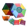 Assorted Tea Gift Set Hamper Box - 60 Individually Wrapped Bags Selection of Fruit Hibiscus English Breakfast Herbal Green Aromas. Afternoon Tea Gift for Mothers Day view 1