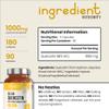 VitaBright Quercetin Supplement 1000mg | 180 Capsules | 2 Daily | 500mg Per Capsule | Quercetin Powder Bio Flavonoids Supplements | Vegan | No Additives | Made in Britain view 2