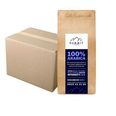 Summit 100% Arabica Coffee Beans (Case 10 x 500G)