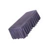 YIUPEDRFG Stylish Massage Cosmetic Table Valance Sheet Cover with Hole Easy to Clean, Smokey Purple 185x70cm, 1Set view 2