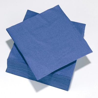 50 Napkins in Wadding 40 x 40 cm 3 V Dark Blue