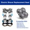 4 Pack Shaver Replacement Blades Compatible with Pitbull Shaver Gold PRO & Silver - Pitbull Shaver Replacement Blade, Enhanced Pitbull Shaver Replacement Heads for Superior Shaving view 2