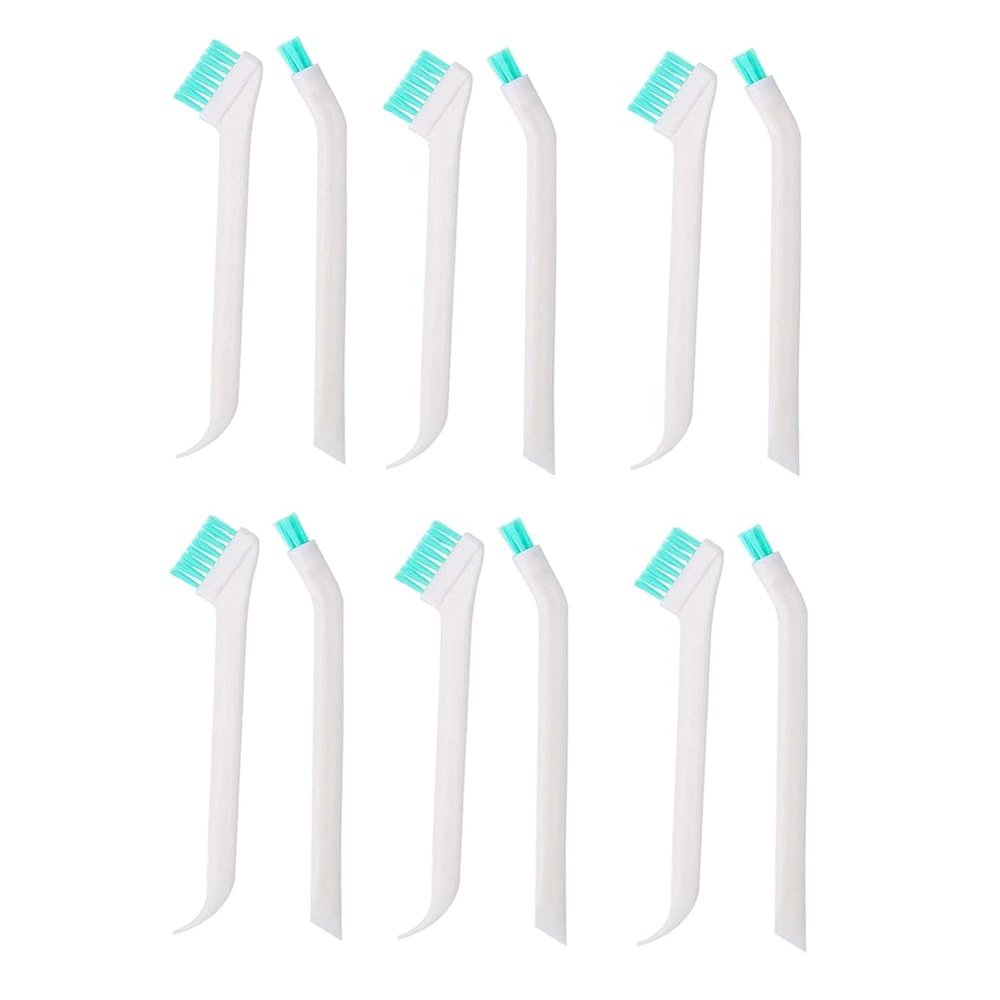 KnadgbftSmall Crevice Cleaning Brush Tool 2-In-1 Small Cleaning Brushes For Small Space, For Household Use, Tiny Soft Scrub
