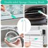 KnadgbftSmall Crevice Cleaning Brush Tool 2-In-1 Small Cleaning Brushes For Small Space, For Household Use, Tiny Soft Scrub view 2