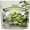 DJ & A Pickle-licious 9 x 50g Pickled Cucumbers - Ready to Eat Pickle-Flavoured Cucumber for Snack, Sandwich Filler, Radish, Salami, Sliced Ham and Dips- Zero Preservatives view 1