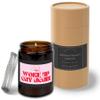 Hippowarehouse Pink Woke up Gay Again Candle Aromatherapy 40hr Scented Gift Set Anxiety Relief Sleep Vegan 200g R view 1