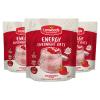 Linwoods Strawberry Energy Overnight Oats | 3x 300g Porridge Oats | Healthy Breakfast Food | Vegan Friendly & Gluten Free view 1