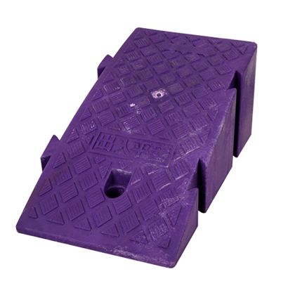 Wheelchair Threshold Ramp Portable PVC Plastic Threshold Ramp, Lightweight Steps Ramps for Living Room Bedroom Bathroom - Can be Spliced - Multiple Colors Choose
