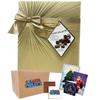 Belgian Chocolates Box in Bag in 3 Colours (520g) Great for Christmas Gifting Boxed Treatz (GOLD) view 1