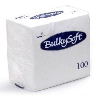 Bulky Soft White 2ply Napkins 2000 x 33cm x 33cm / 4 fold (32980)