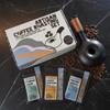 Roast Your Own Coffee Gift Set for Coffee Lovers - includes artisan Roasting Pan Green Coffee Beans How to Guide Light Medium Dark Level view 1