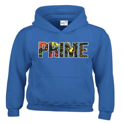 Snapit Funny Printed Prime Drink Hydration Flavour Logan Paul KSI kids Hoodies Royal