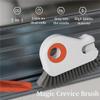 2-in-1 Magic Crevice Brush,Hard Bristle Crevice Cleaning Brush,Multifunction Crevice Brushes for Window Track & Door Cleaning Tool (4pcs-A,One Size) view 3