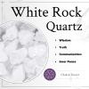 mookaitedecor Natural Clear Quartz Healing Crystal Cluster Druzy Geode Stone, White Raw Energy Crystal Gift Rock Mineral Collection Reiki Gemstone Specimen Home Decor(Approx 156-210g), Length 53-73mm view 3